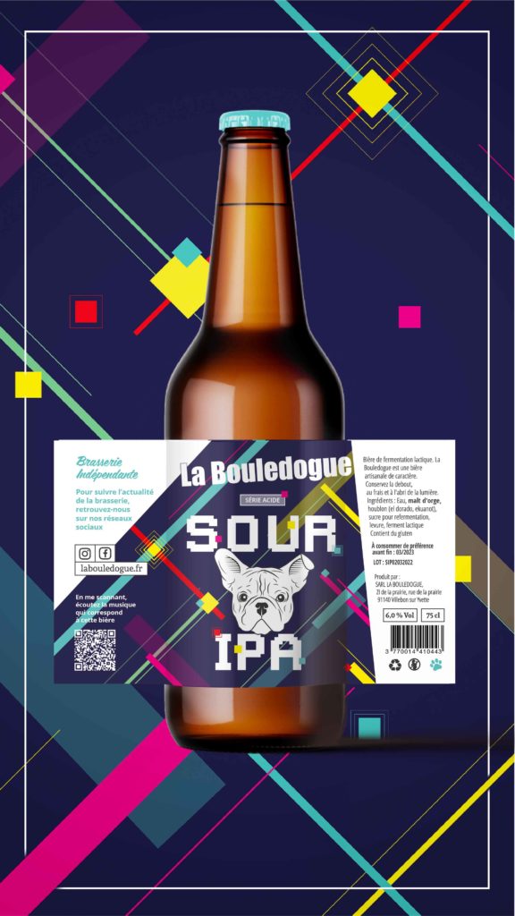 Bière Sour IPA - La Bouledogue